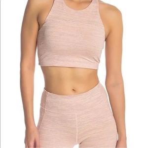Outdoor Voices TechSweat Crop Top - Beach Pink - sz M
